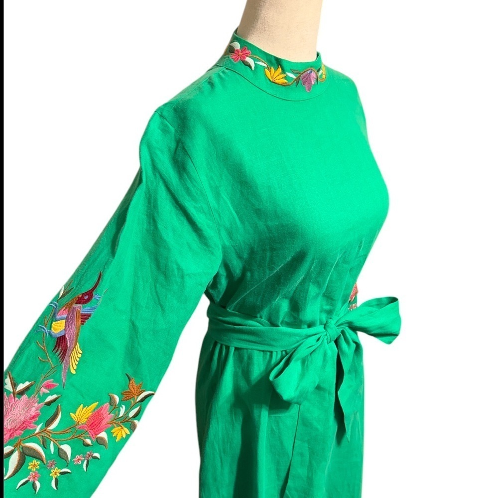 Fanm Mon Kelly Green Asia Maxi Dress - Picture 2 of 9